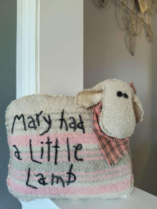 Little Lamb - Completed Piece