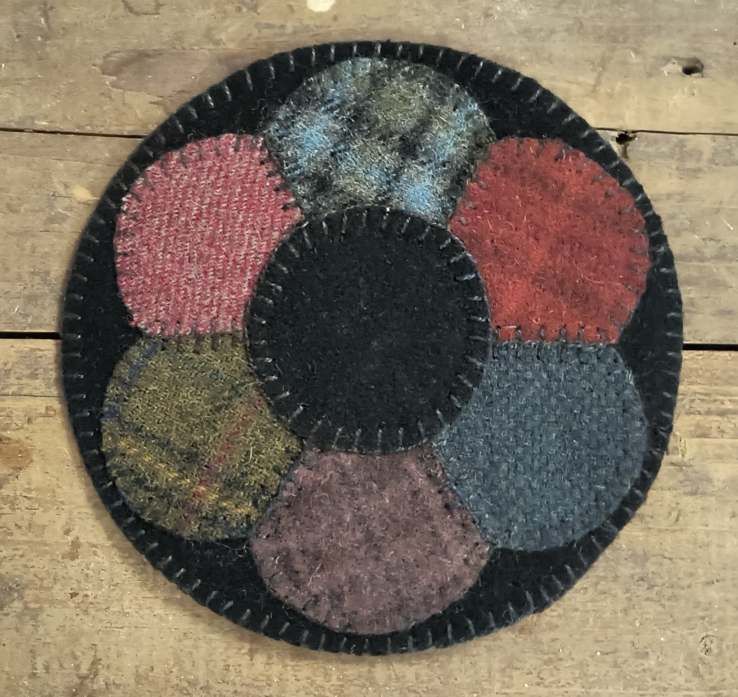 Little Flower Mat - Completed Piece