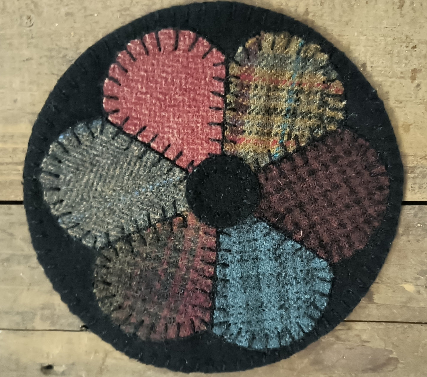 Little Flower Mat - Completed Piece
