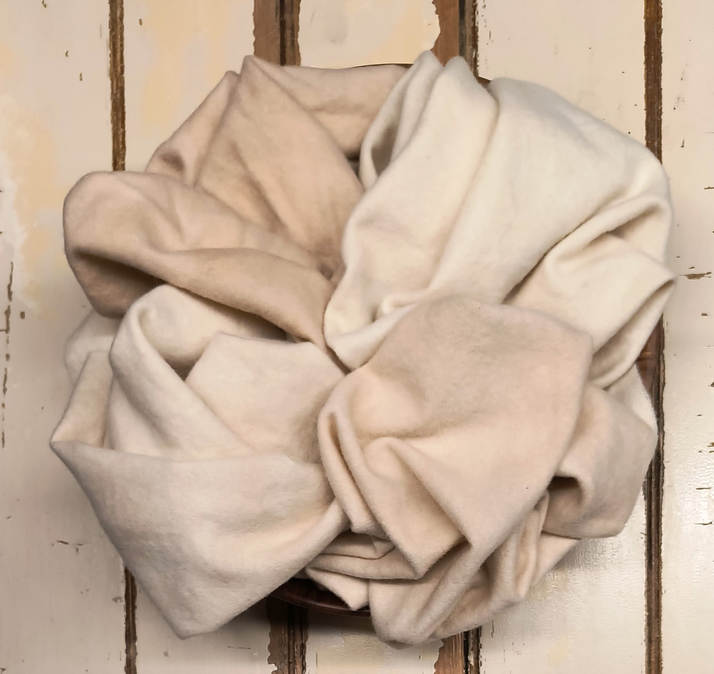 BISQUE VALUES M | Set of 4 Hand Dyed Wool