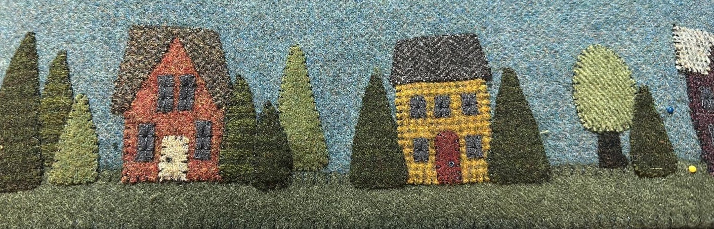 The Village Board Runner Paper Pattern