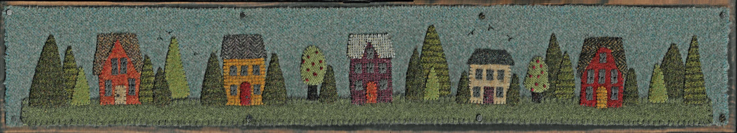 The Village Board Runner Paper Pattern