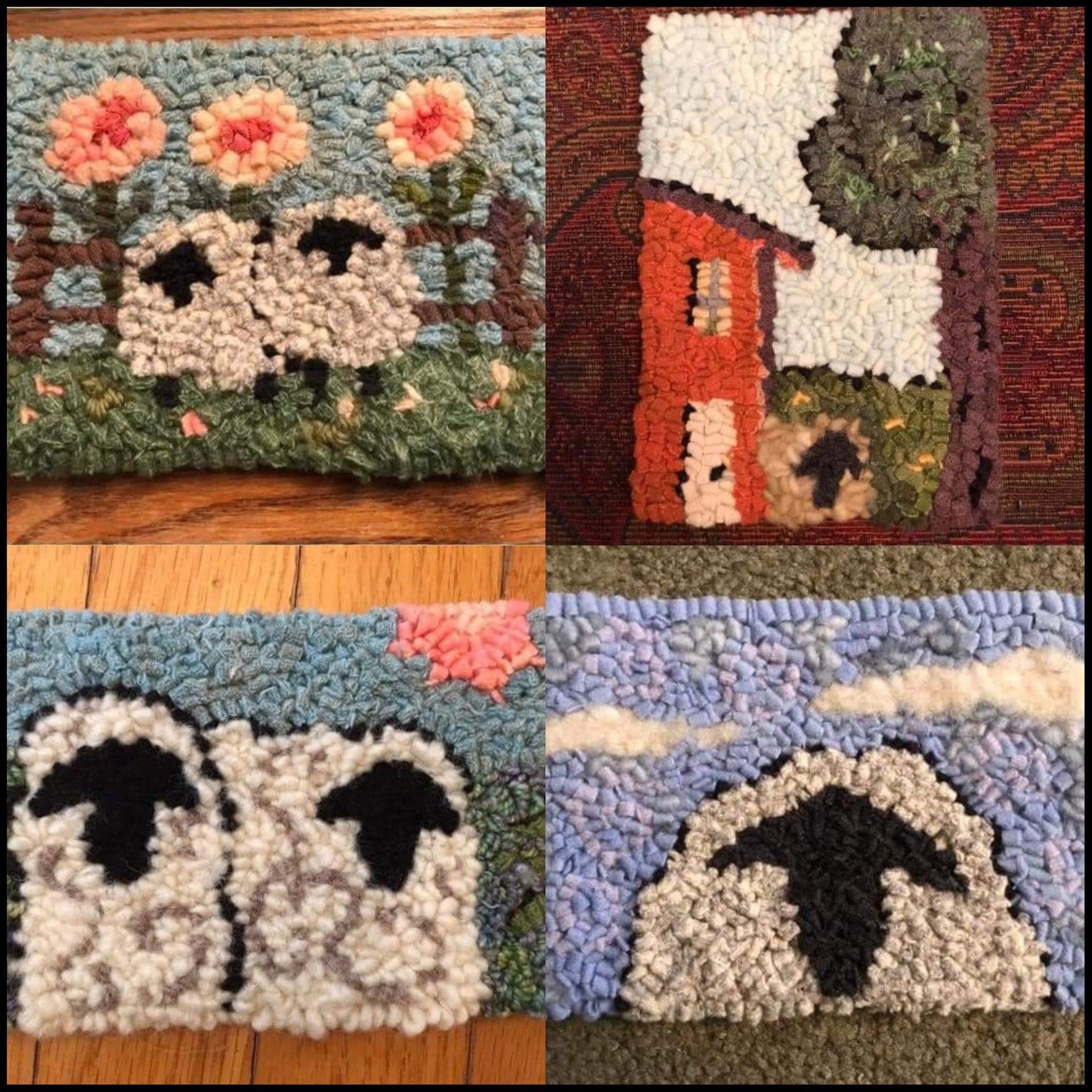 SHEEP Postcards Pattern - All About Ewe Wool Shop