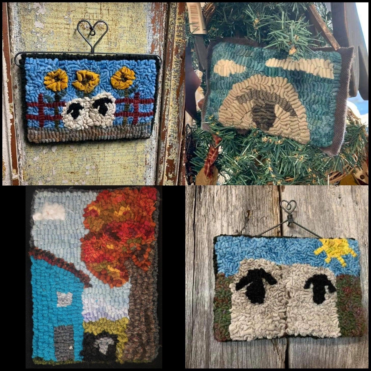 SHEEP Postcards Pattern - All About Ewe Wool Shop