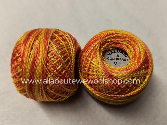 V1 #8 Valdani Pearl/Perle Cotton Thread - All About Ewe Wool Shop