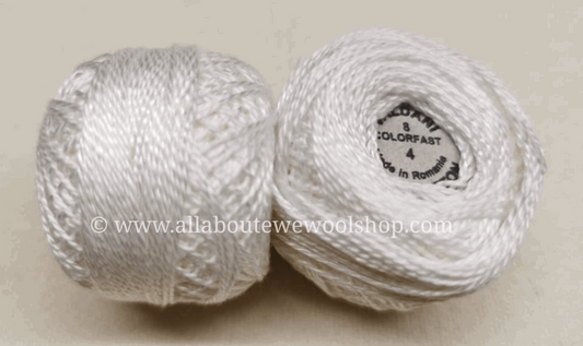 4 #8 Valdani Pearl/Perle Cotton Thread - All About Ewe Wool Shop