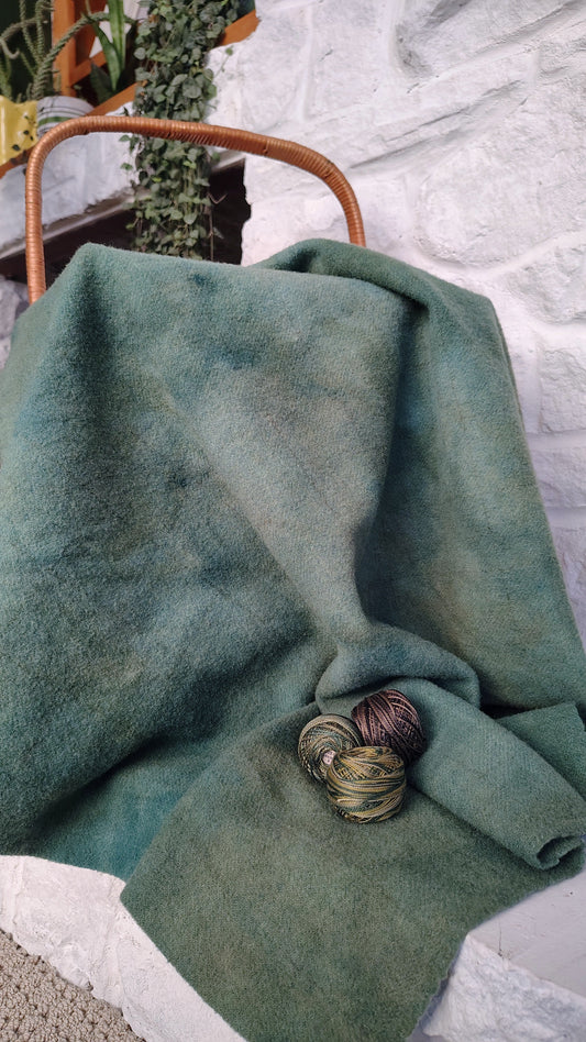 Evergreen Hand Dyed BP Wool