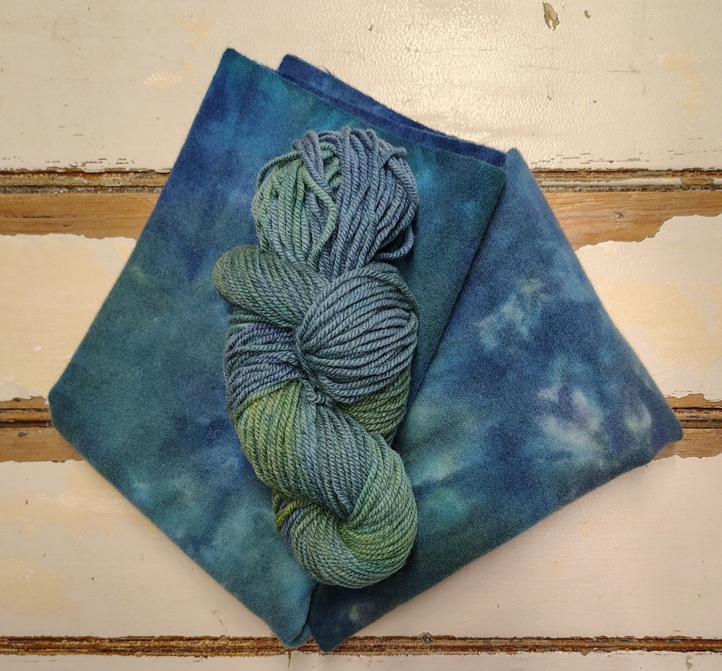 Deep Sea Hand Dyed Wool Yarn (Wholesale)