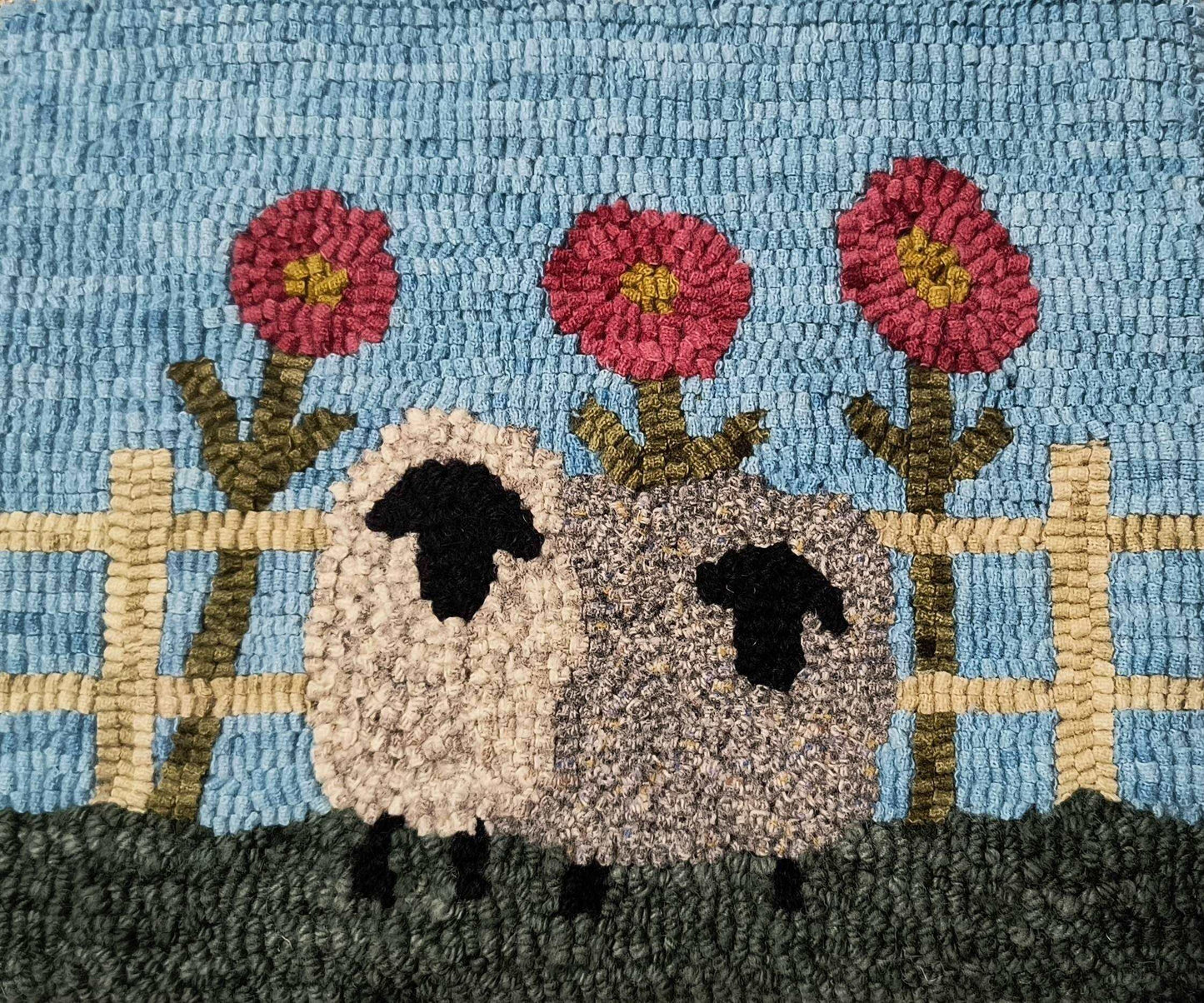 AT THE FENCE Pattern - All About Ewe Wool Shop