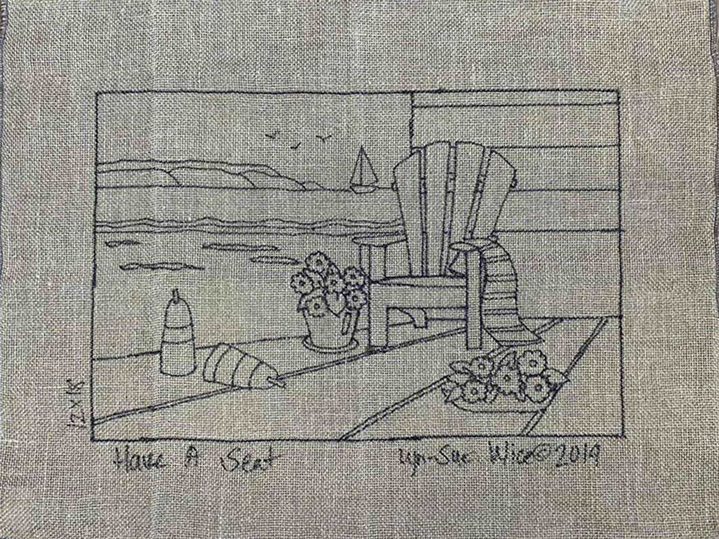 HAVE A SEAT Pattern - All About Ewe Wool Shop