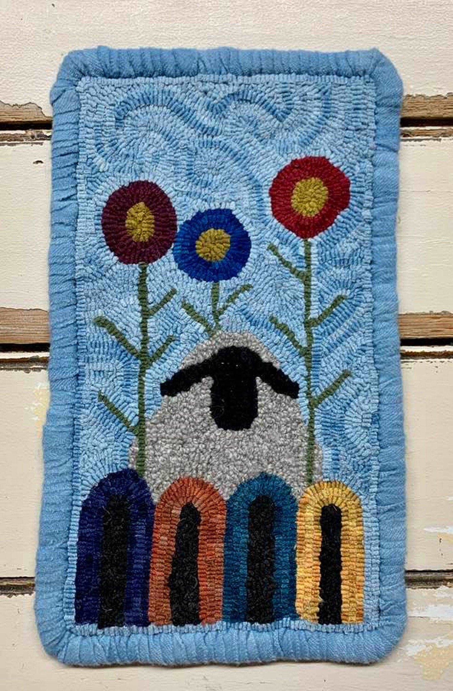 EWE in THE FLOWERS Pattern - All About Ewe Wool Shop