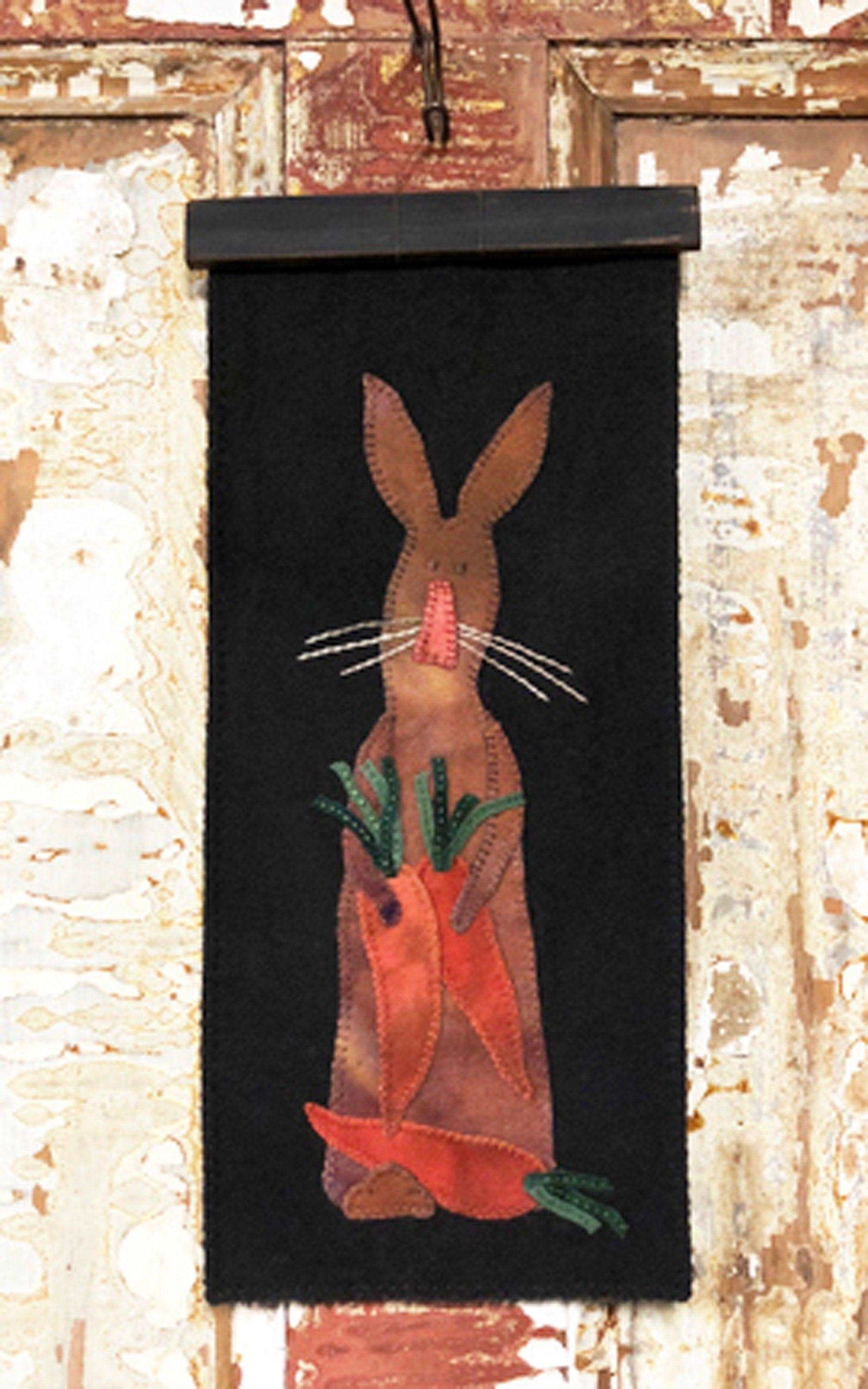 BRINDLE BUNNY Paper Pattern - All About Ewe Wool Shop
