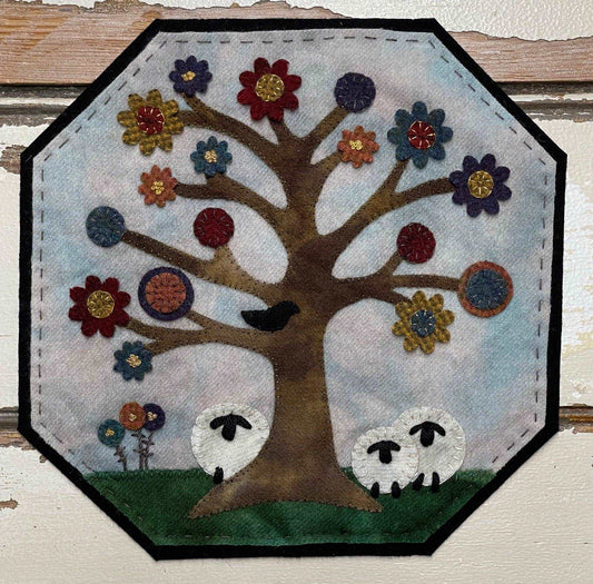 BLOSSOMS Paper Pattern - All About Ewe Wool Shop