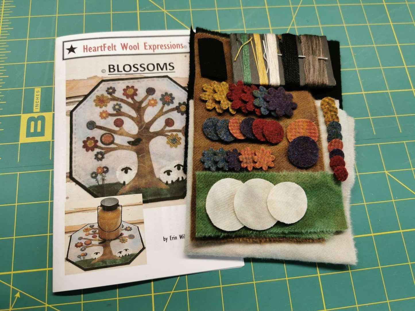 BLOSSOMS Kit - All About Ewe Wool Shop