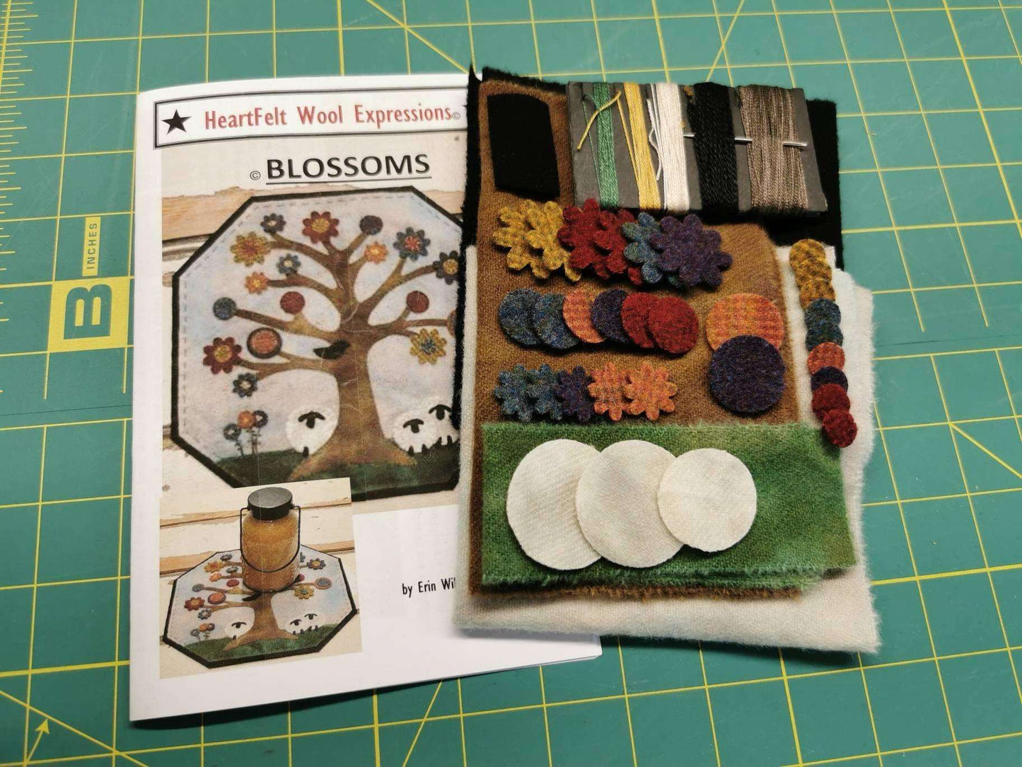 BLOSSOMS Kit - All About Ewe Wool Shop