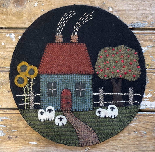 COUNTRY HOME Mat Digital Download - All About Ewe Wool Shop