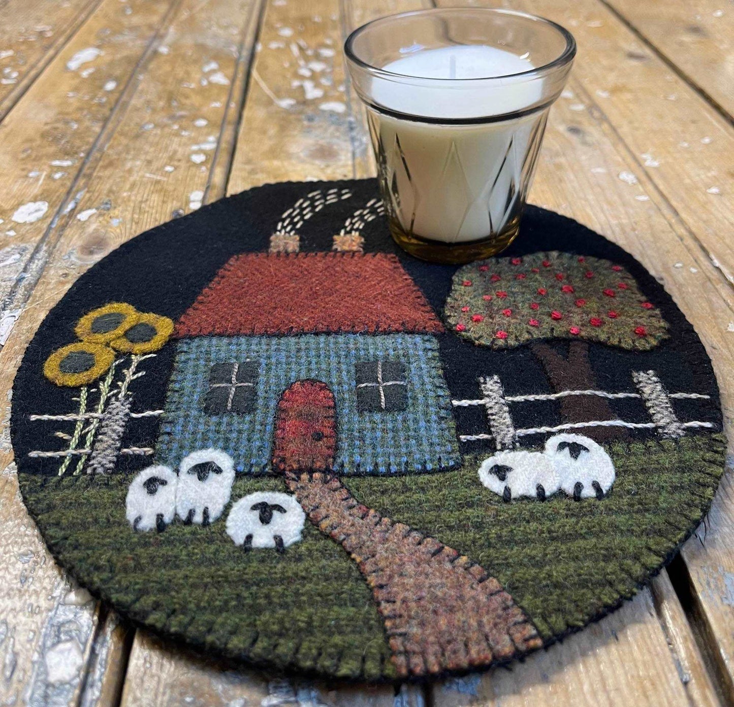 COUNTRY HOME Mat Digital Download - All About Ewe Wool Shop