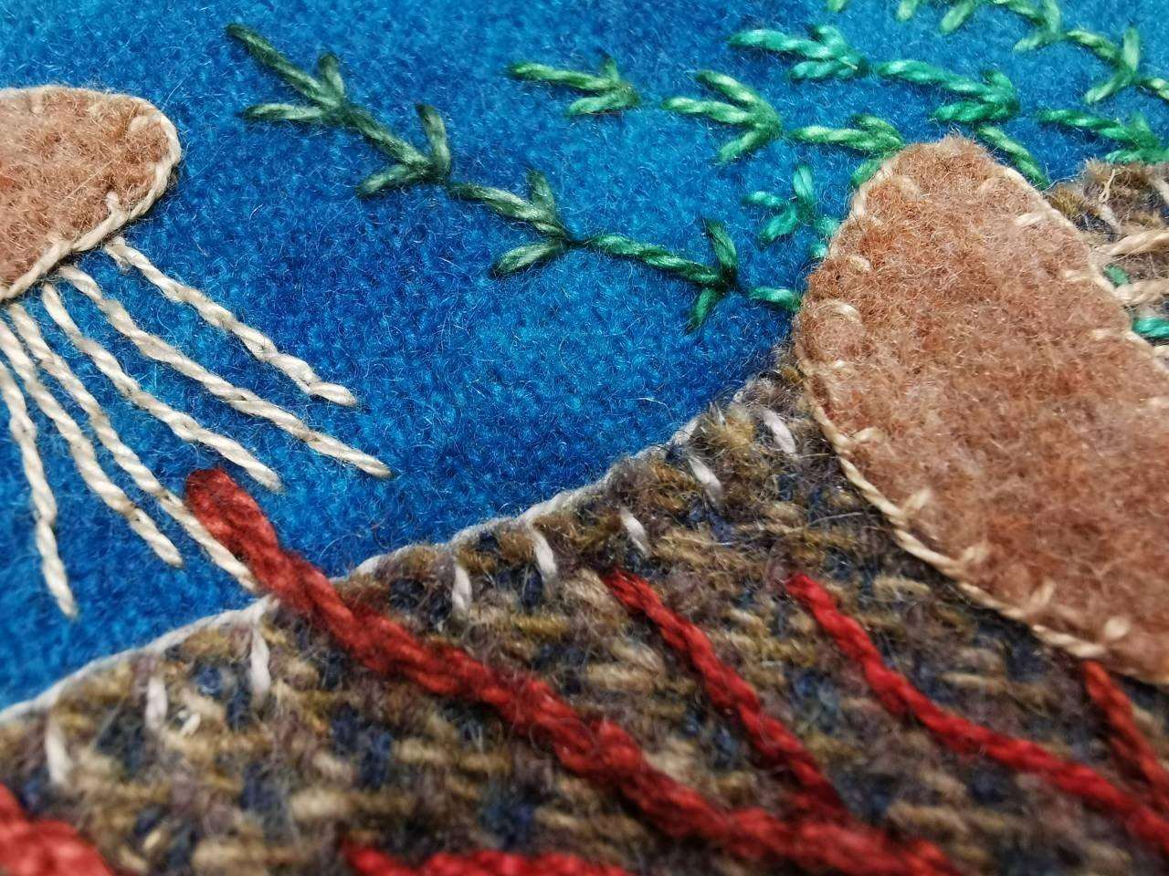 Arctic Home Digital Download - Block 6 of Polar Explorers - All About Ewe Wool Shop
