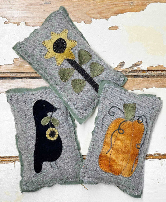 FALL FOR US - Set of 3 Paper Pattern - All About Ewe Wool Shop