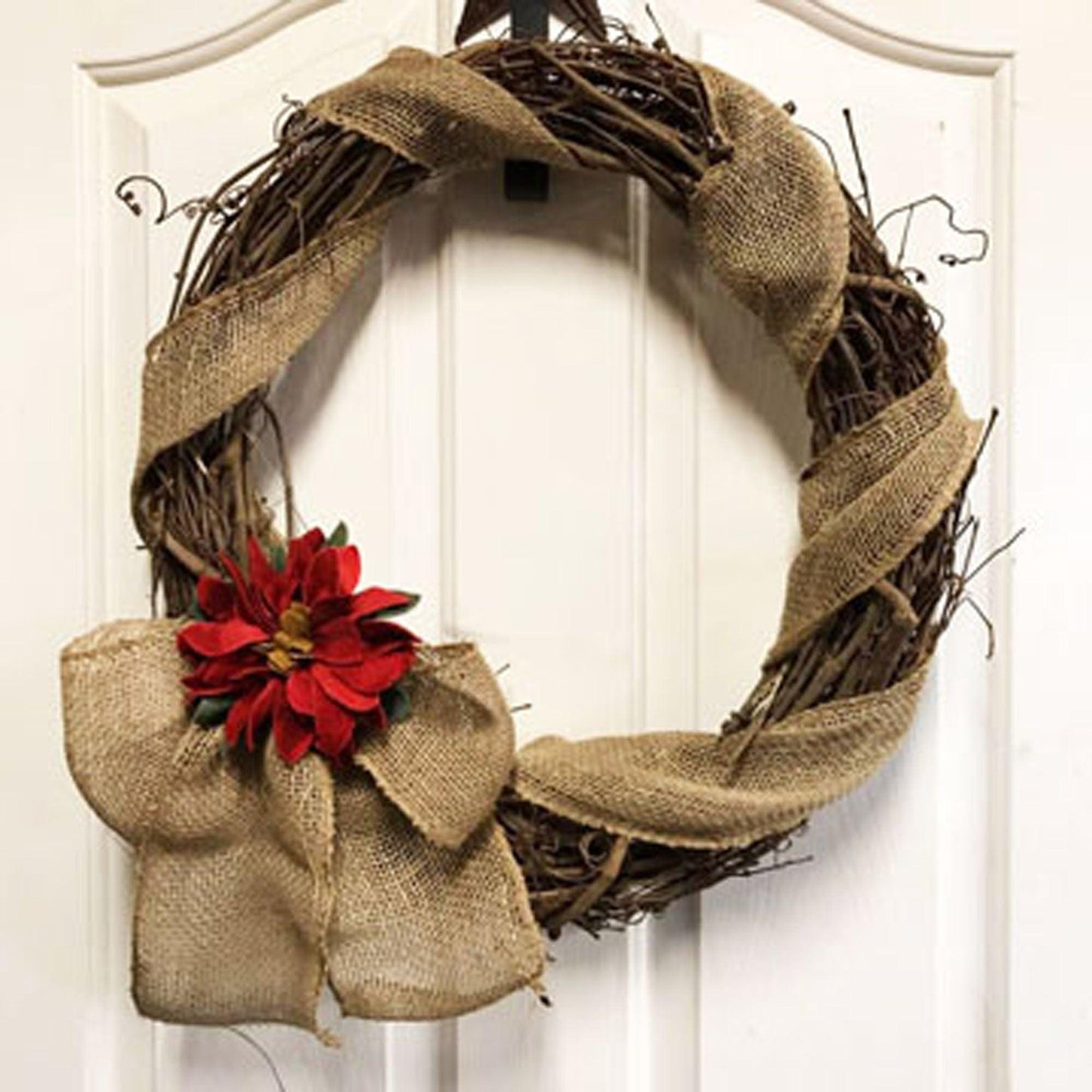 Poinsettias Paper Pattern - All About Ewe Wool Shop