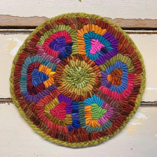 RAINBOW PETALS Pattern - All About Ewe Wool Shop