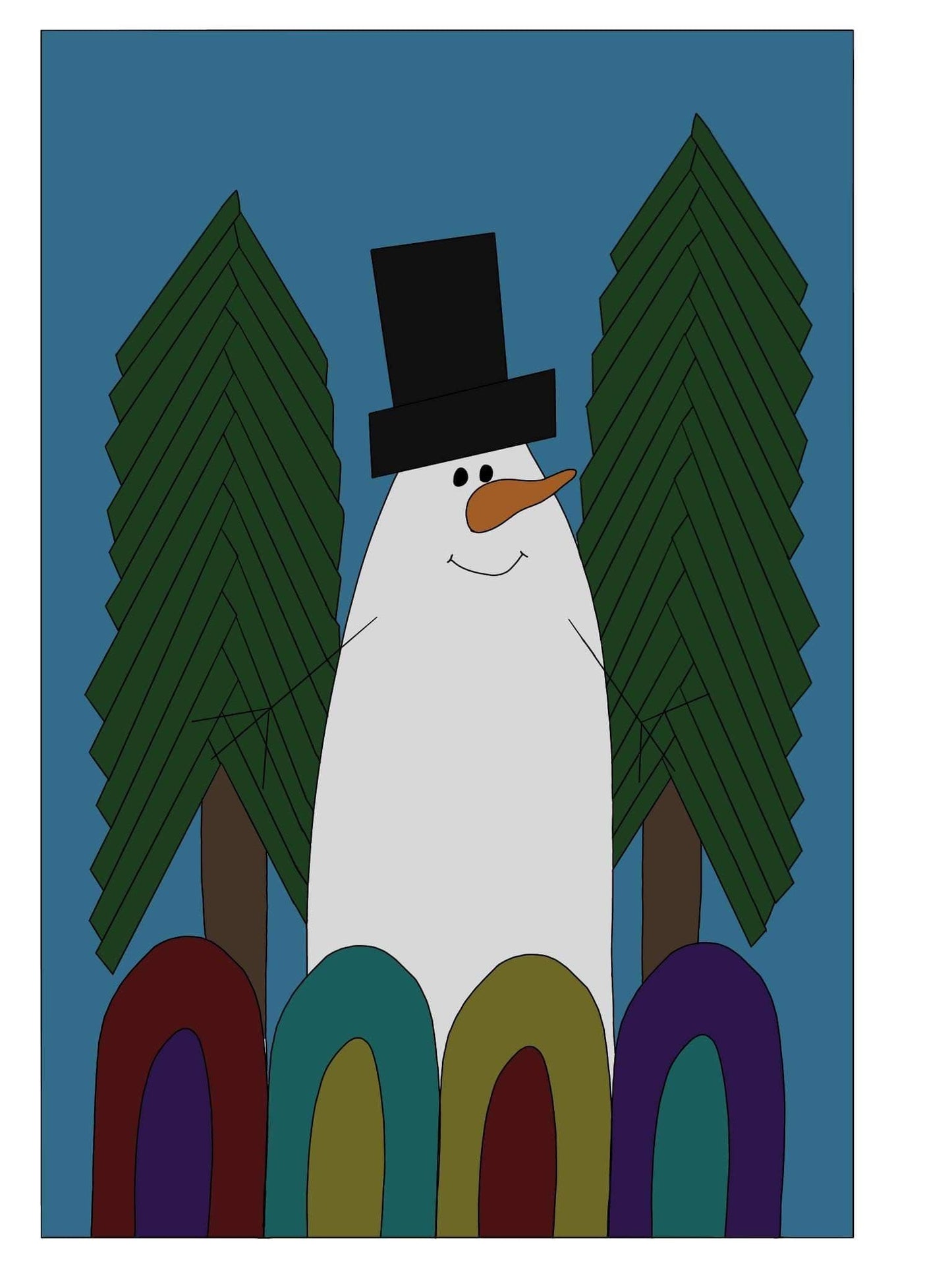 FROSTY HUGS Pattern - All About Ewe Wool Shop