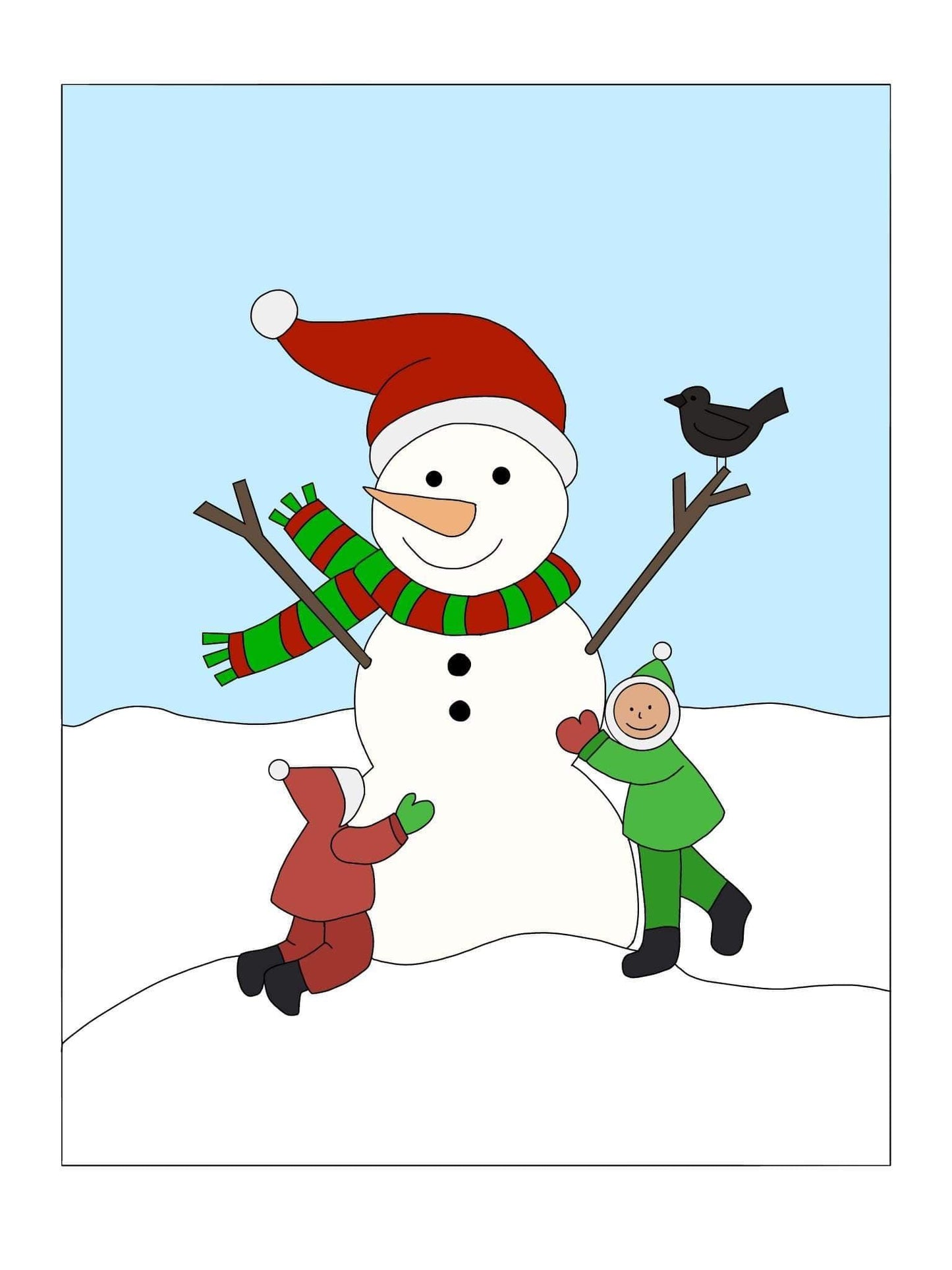 WINTER FUN Pattern - All About Ewe Wool Shop