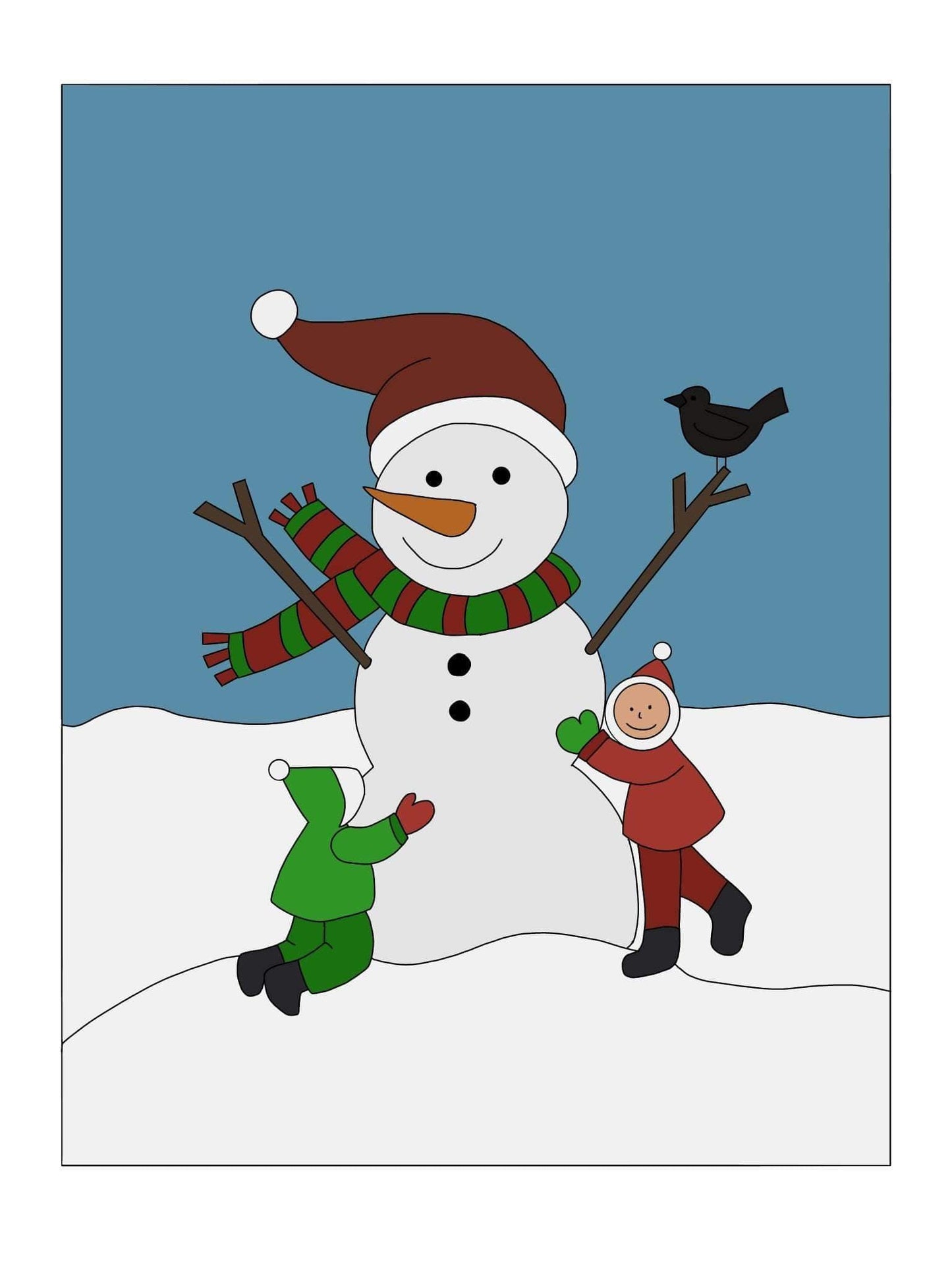 WINTER FUN Pattern - All About Ewe Wool Shop