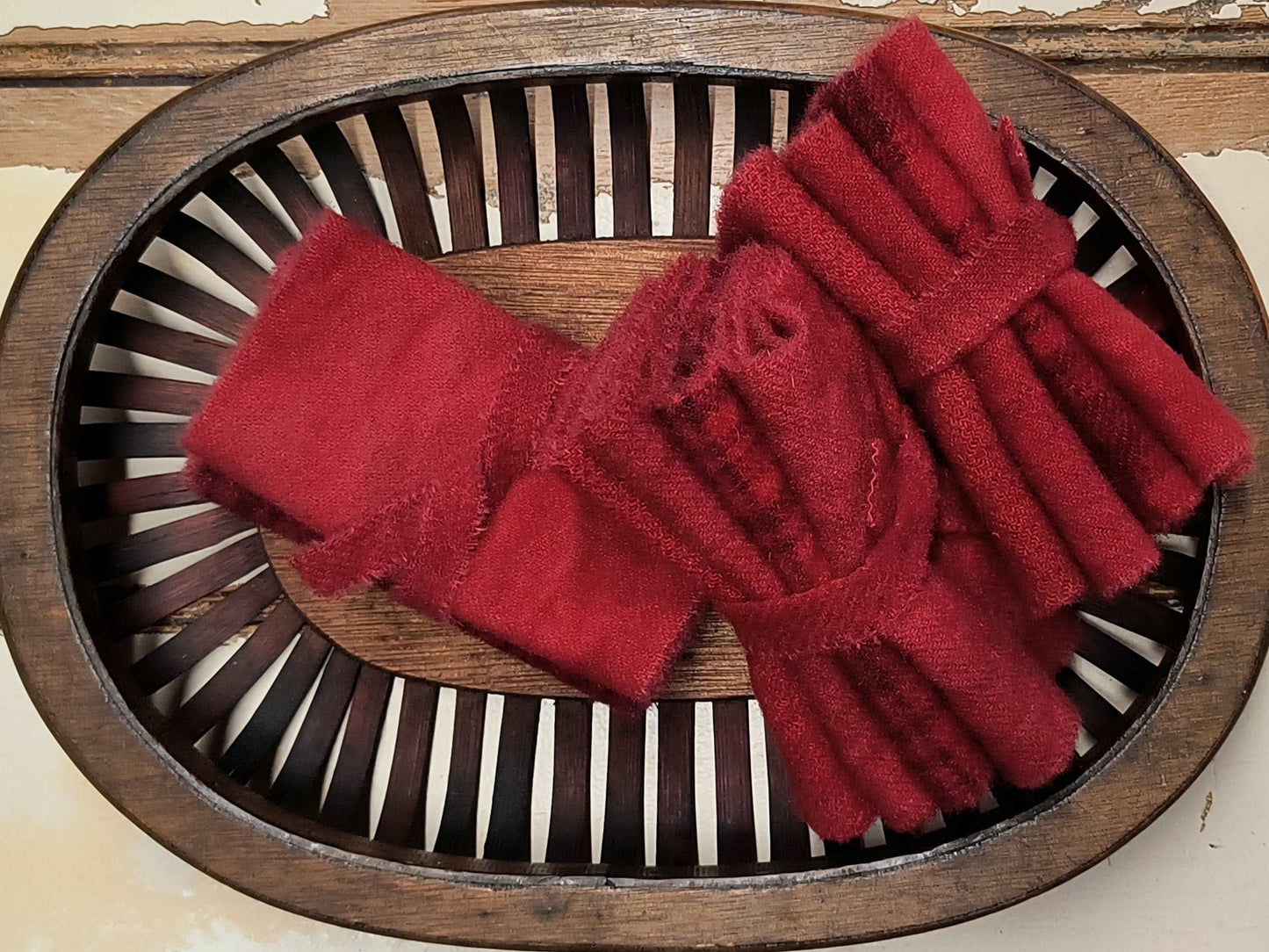 CHILI PEPPER BUNDLE Hand Dyed Wool