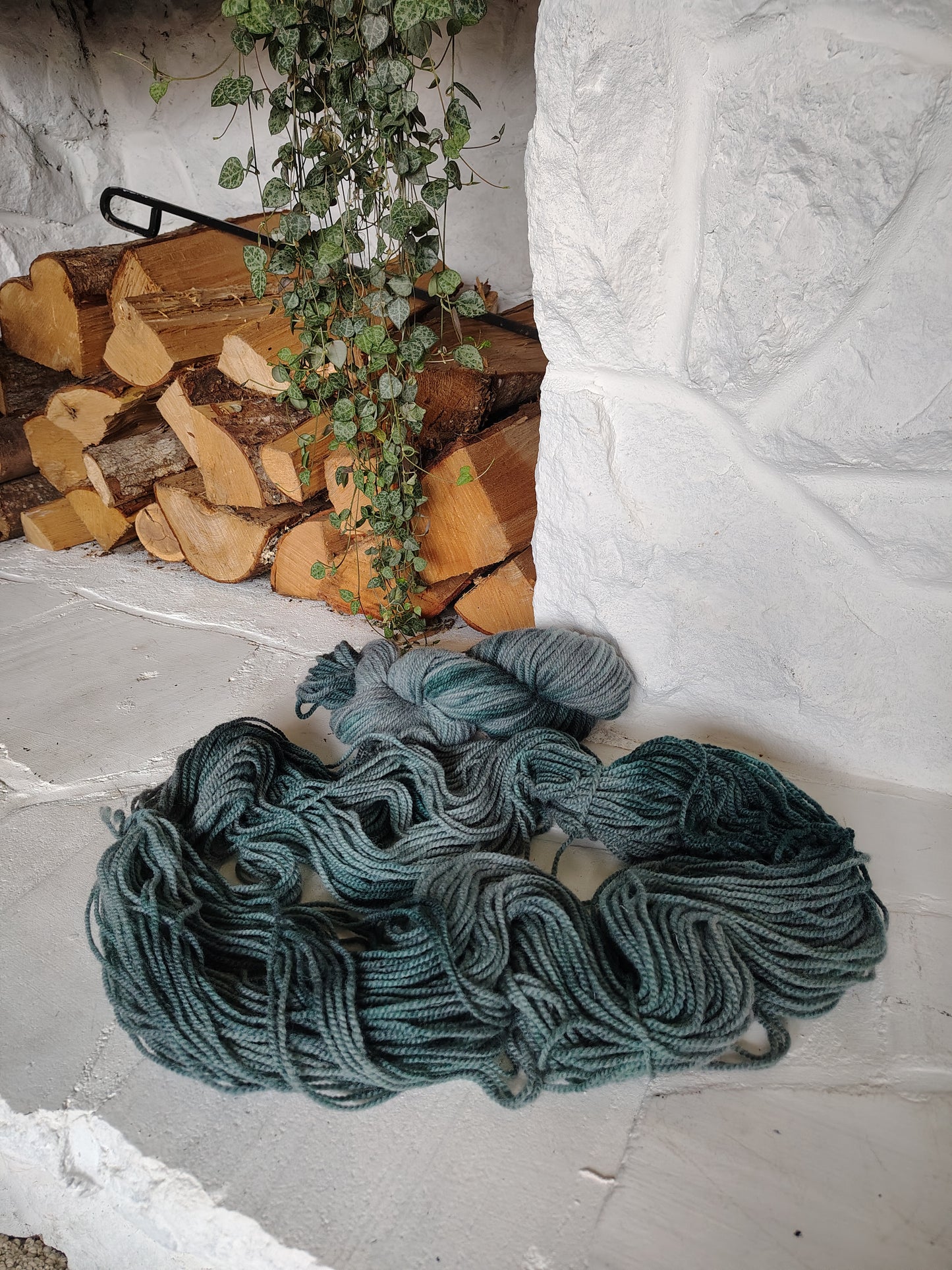 Mariner Deep Hand Dyed Wool Yarn
