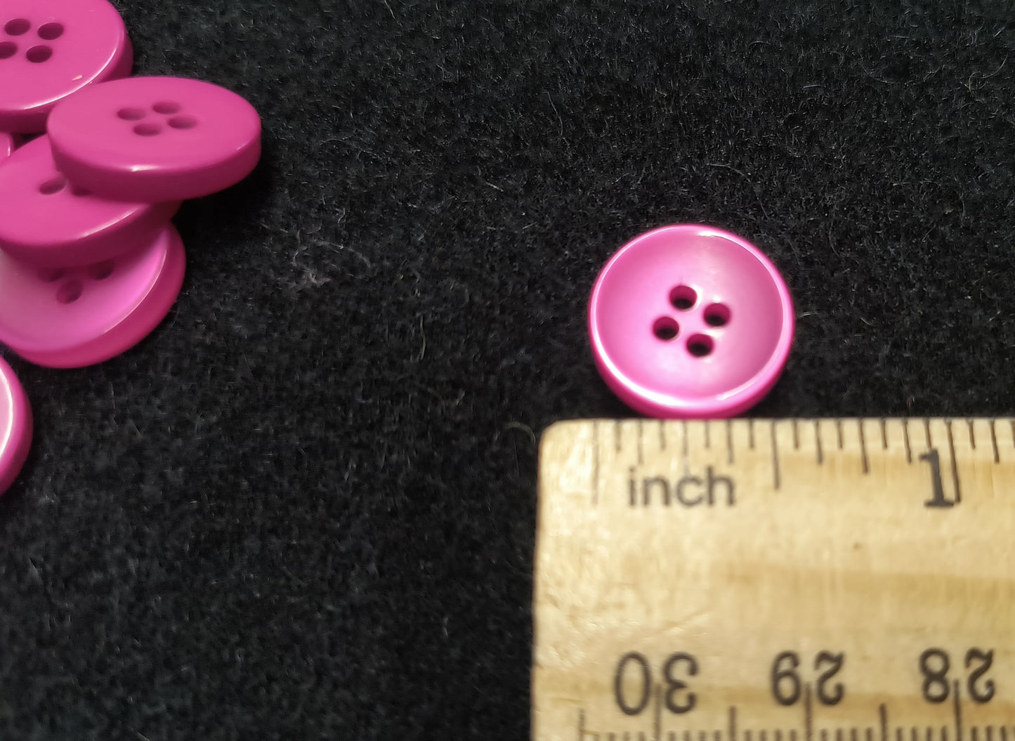 Buttons - Deep Pink
