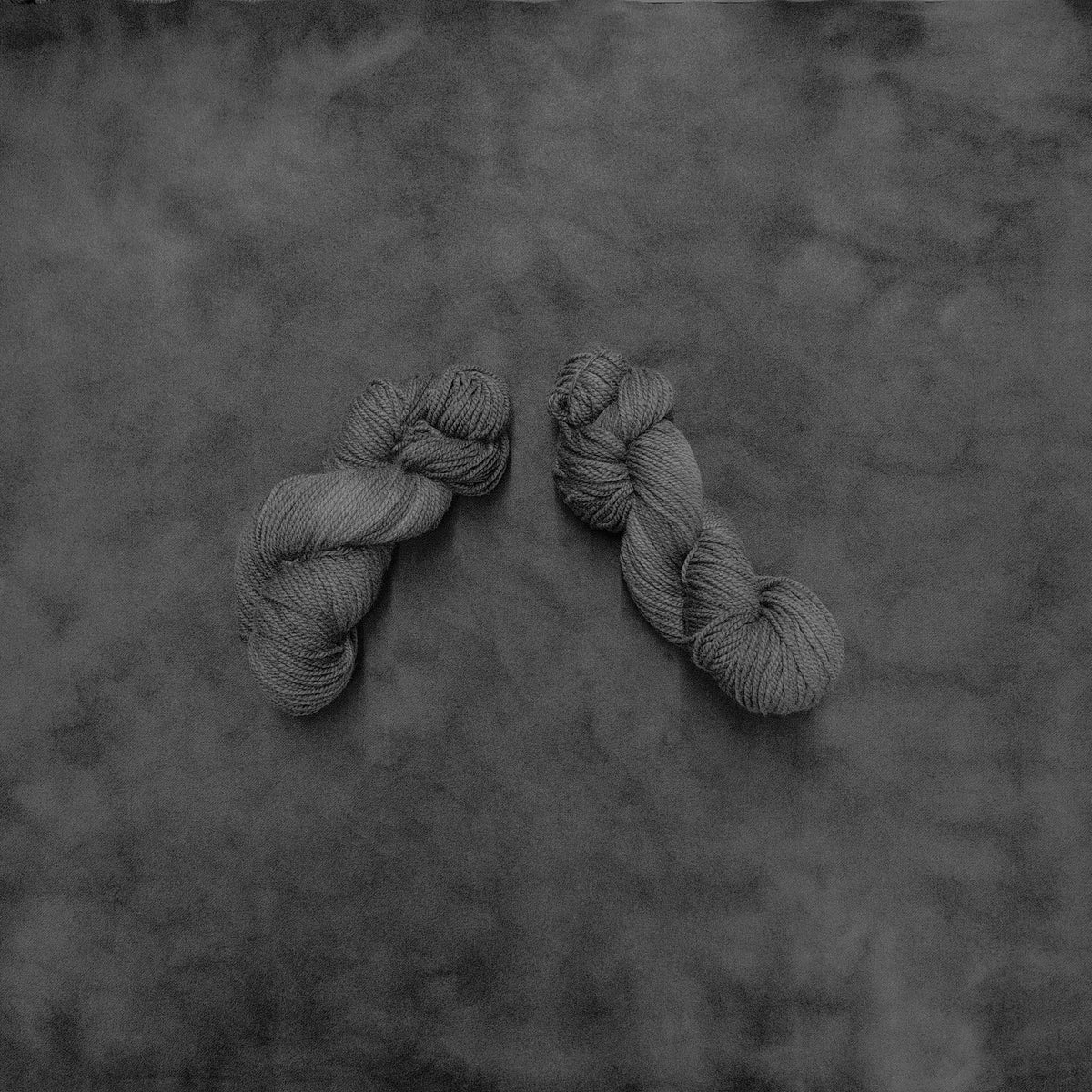 Steel Hand Dyed Wool