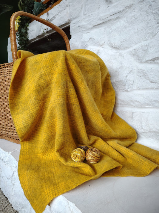 Saffron Hand Dyed GP Wool