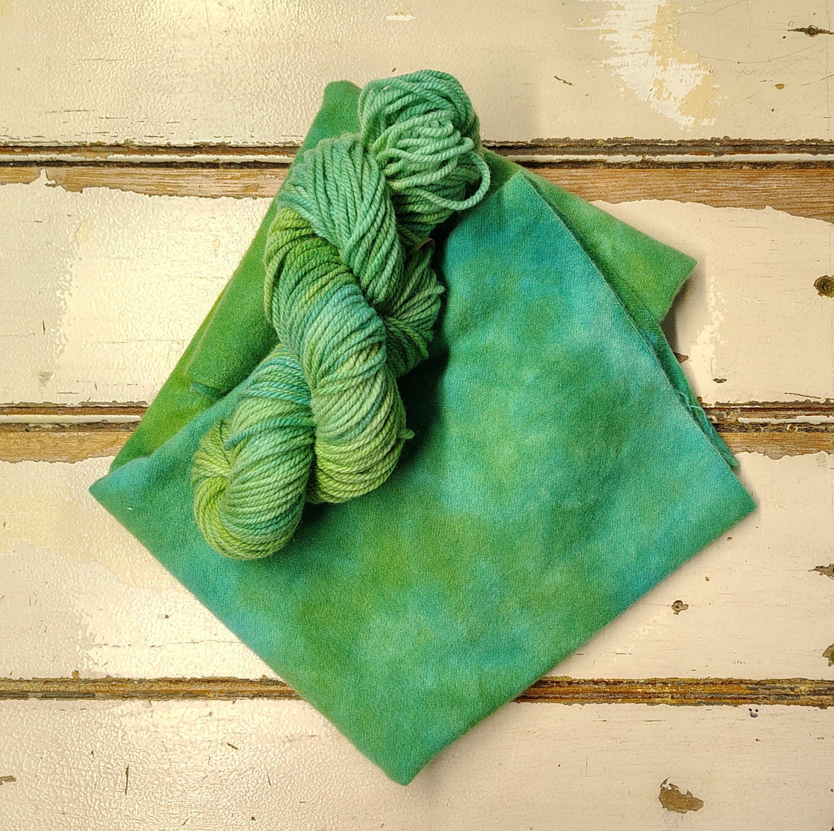 Sea Glass Hand Dyed Wool Yarn (Wholesale)