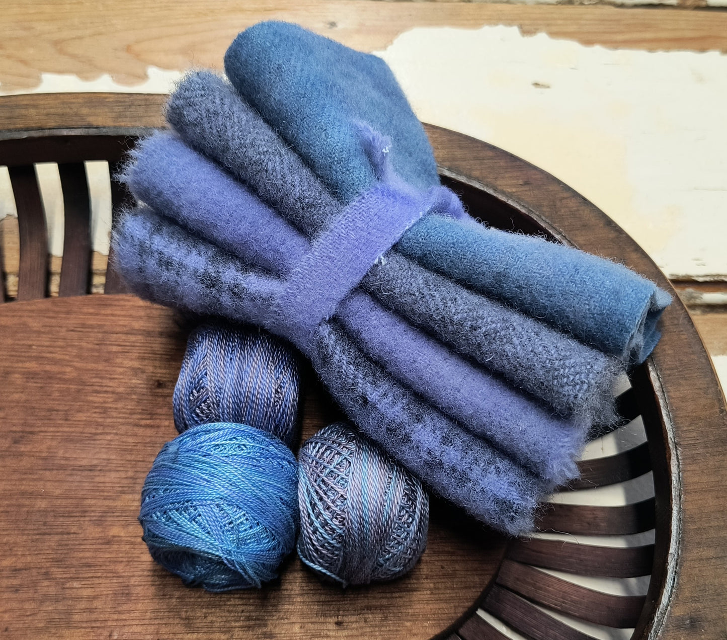LAVENDER BUNDLE Hand Dyed Wool