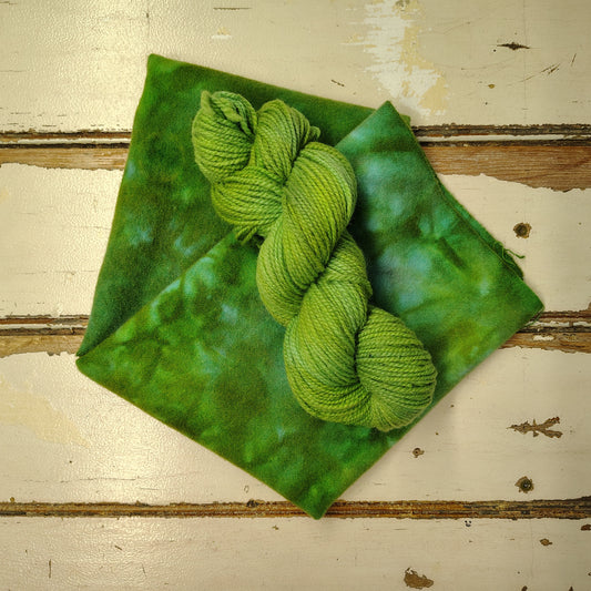 Early Spring Hand Dyed Wool Yarn
