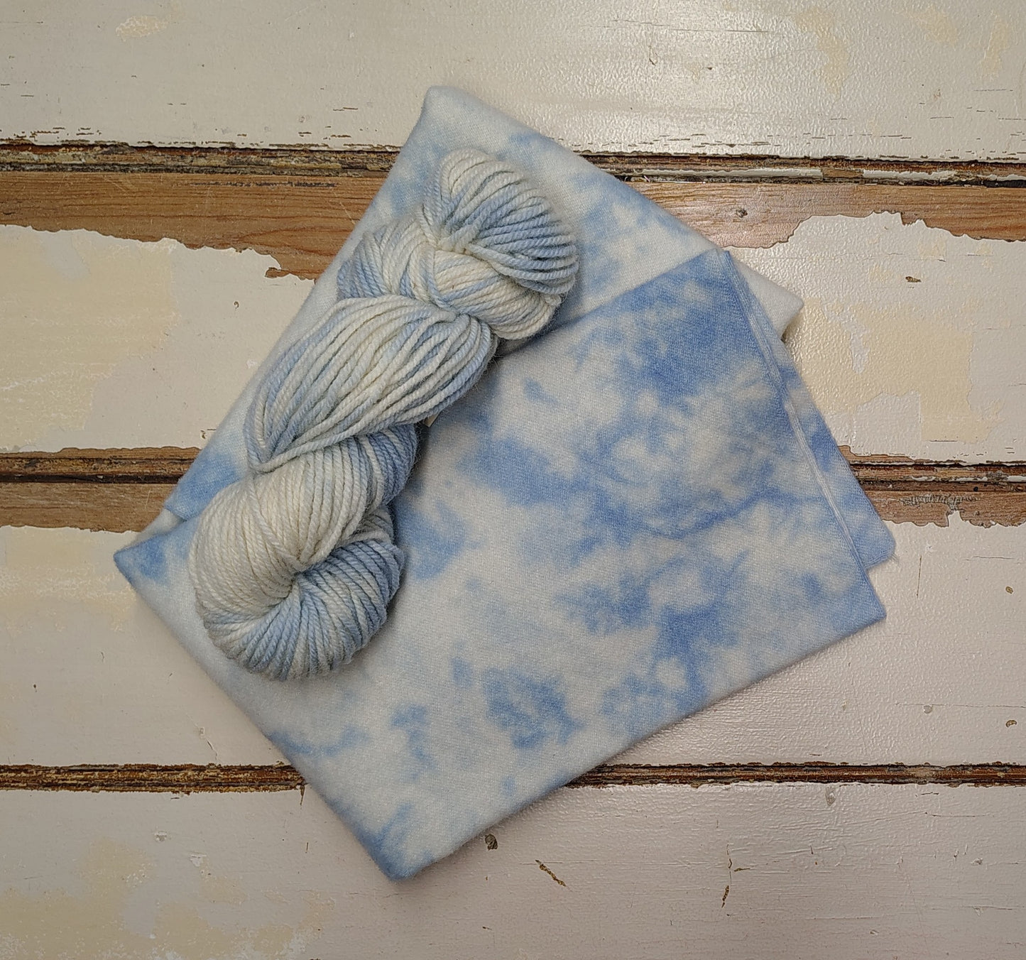 Flurries Hand Dyed Wool Yarn