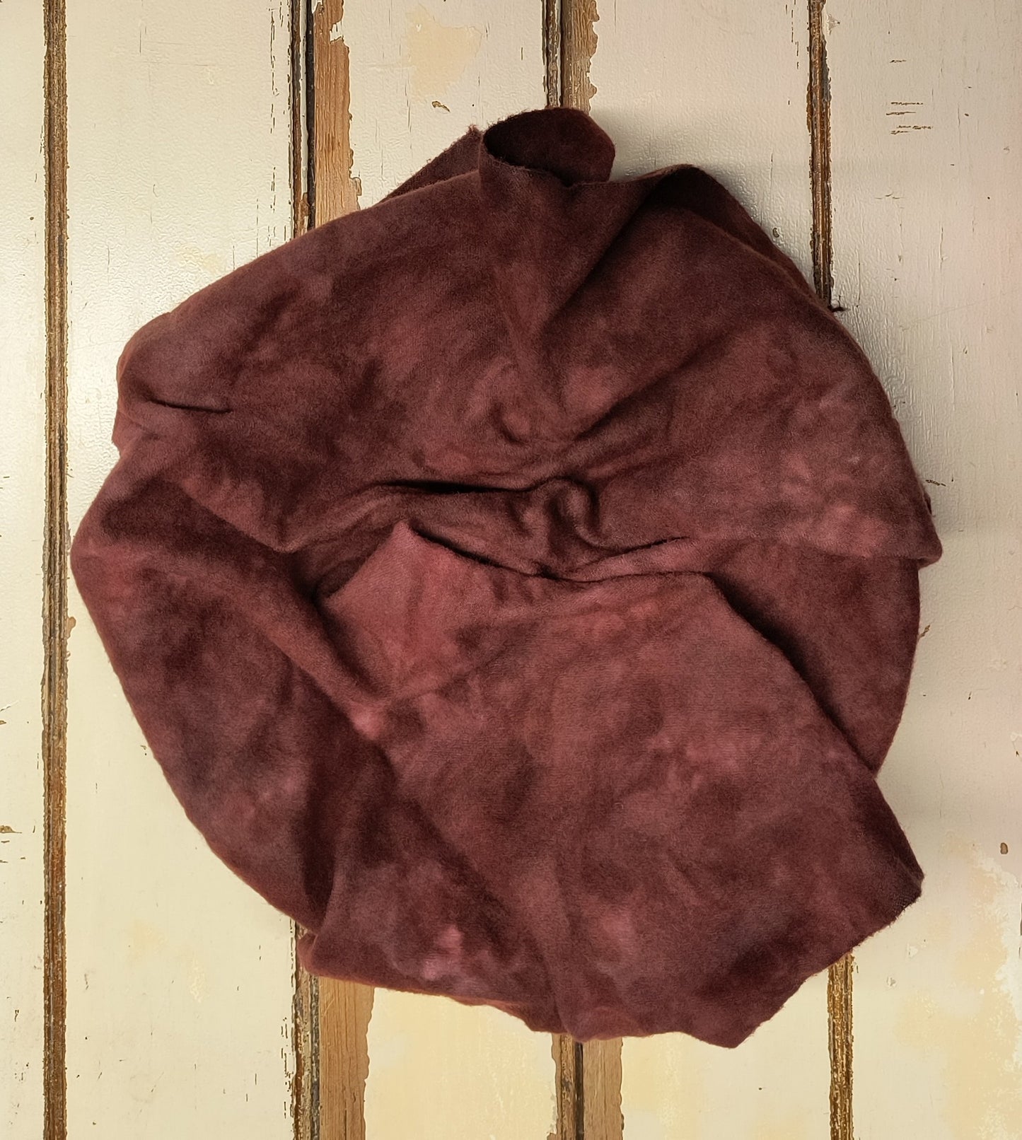 BURNT SIENNA Hand Dyed Wool