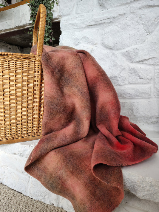 Terra Cotta Hand Dyed CS Wool