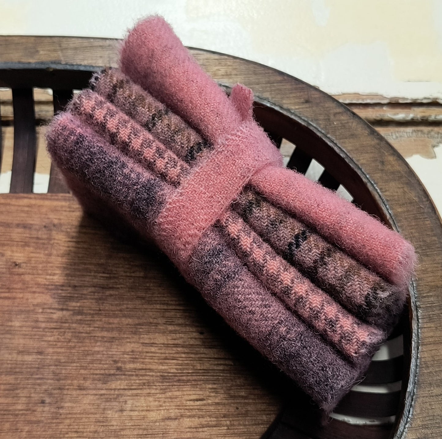 SALMON BUNDLE Hand Dyed Wool