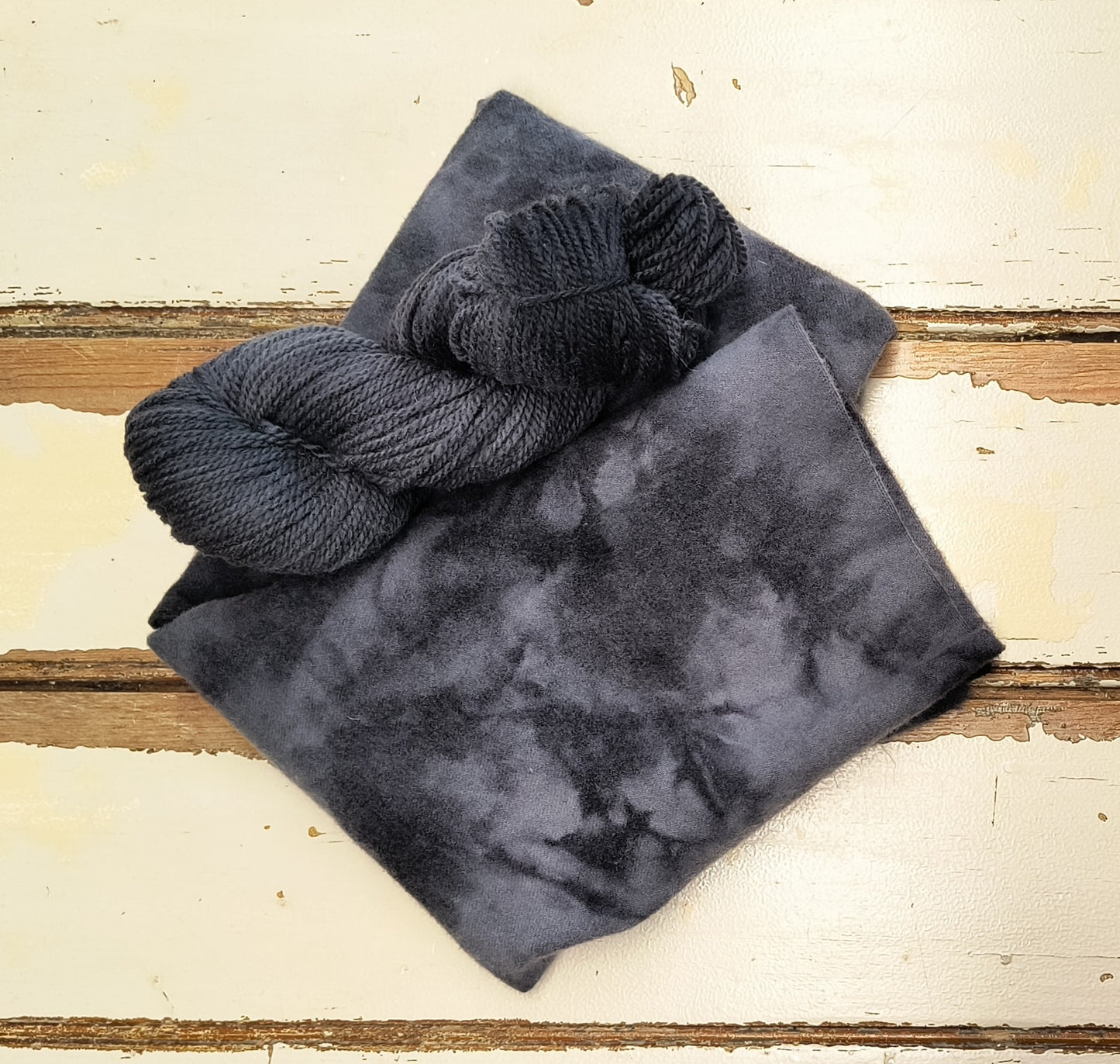 Liquorice Hand Dyed Wool Yarn
