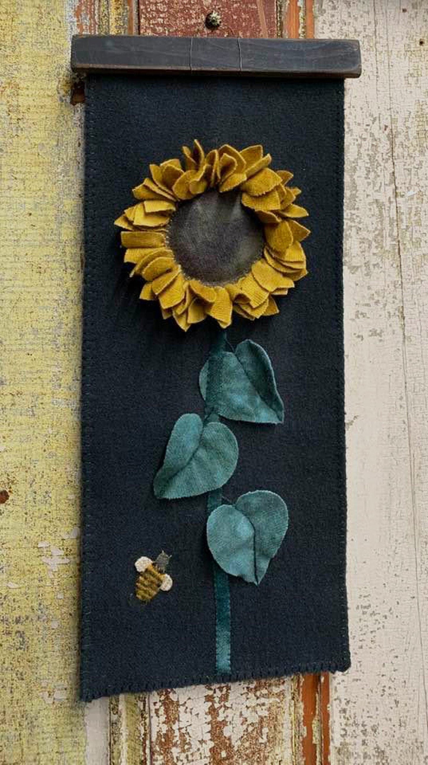 BEE A SUNFLOWER Paper Pattern