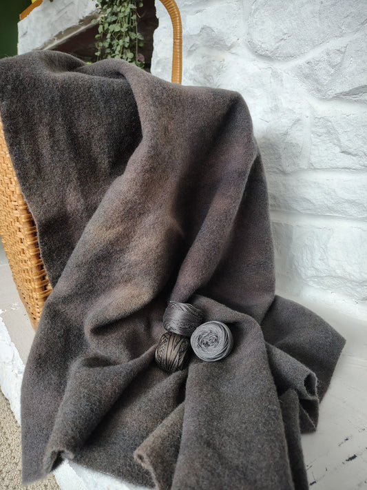 Old Smoke Hand Dyed CS Wool
