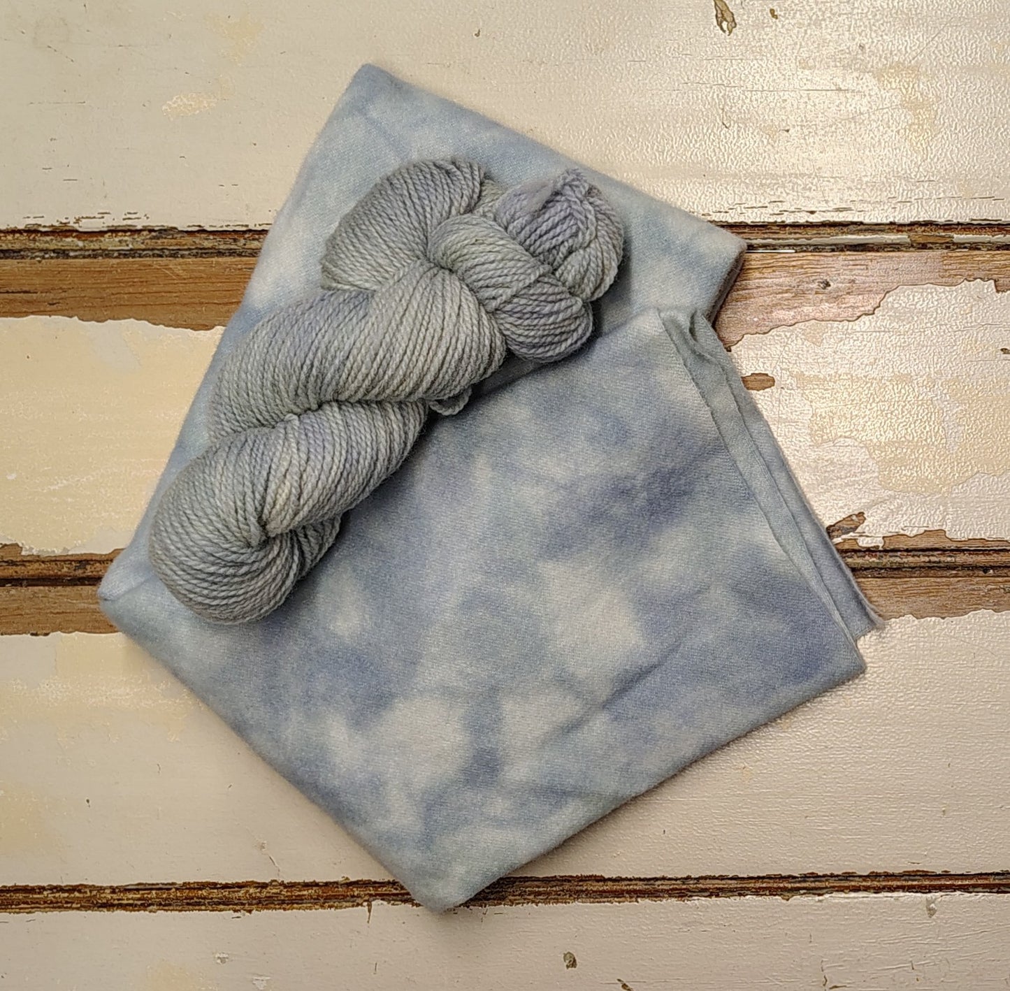 Snow Globe Hand Dyed Wool Yarn