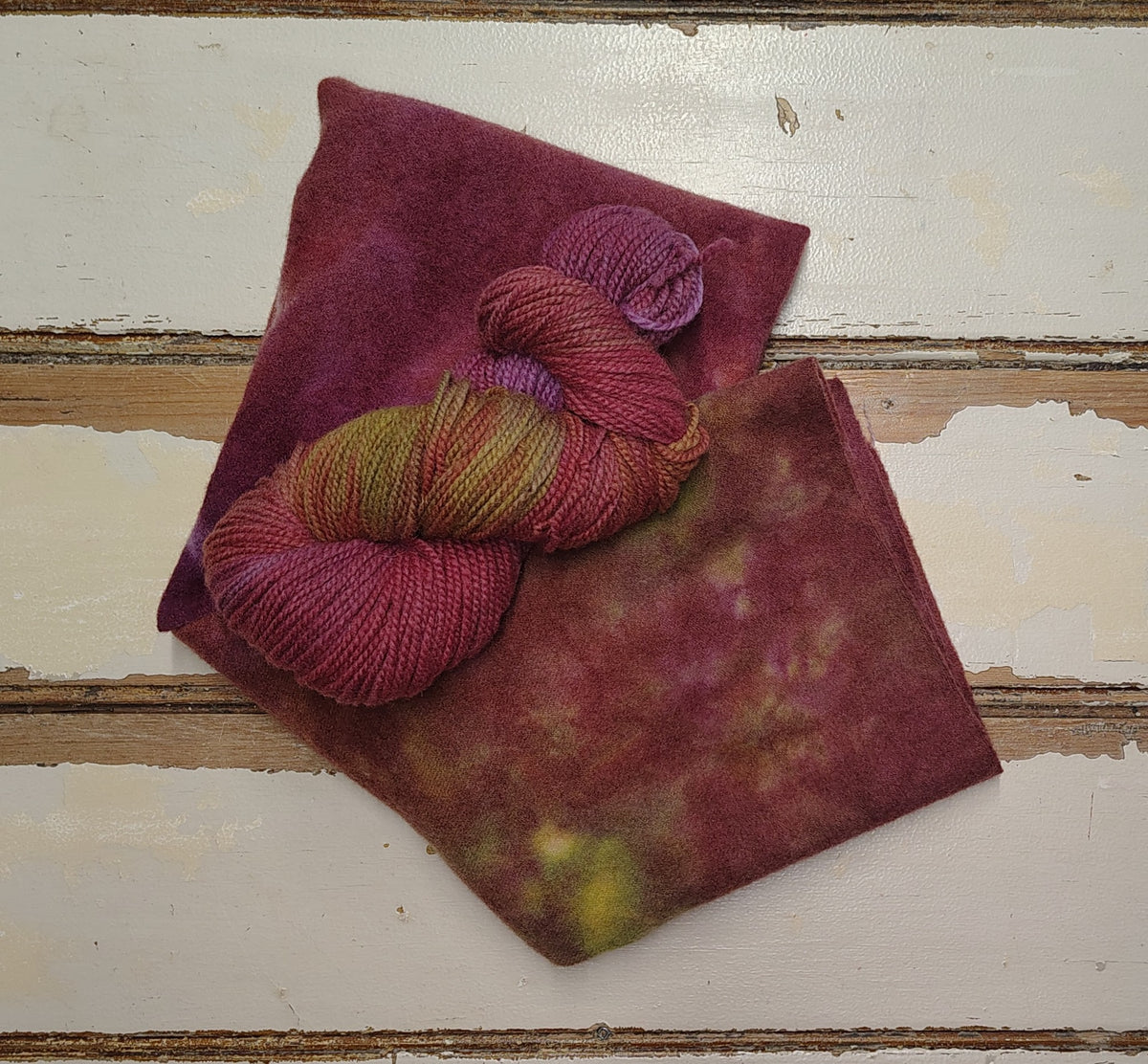 Nefarious Nepenthes Hand Dyed Wool Yarn