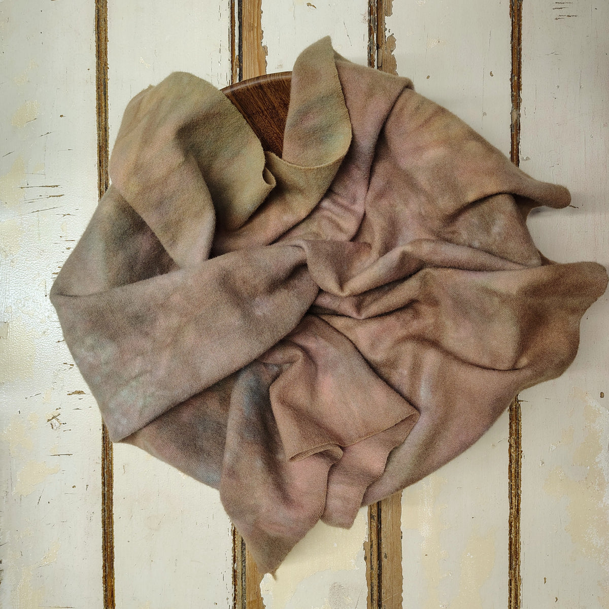 Seashell Hand Dyed Wool