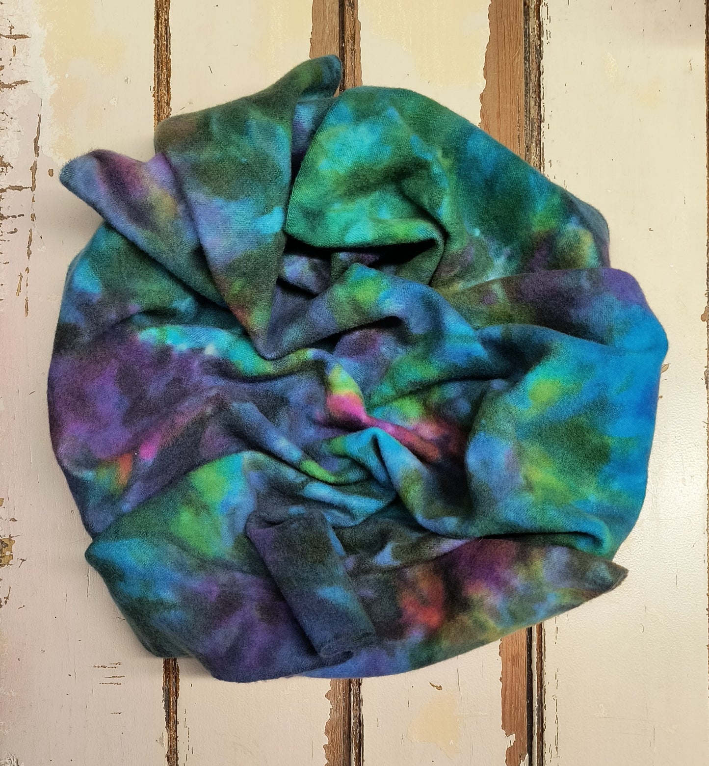 PEACOCK Hand Dyed Wool