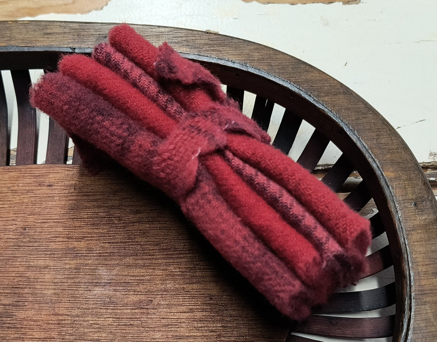 CHILI PEPPER BUNDLE Hand Dyed Wool