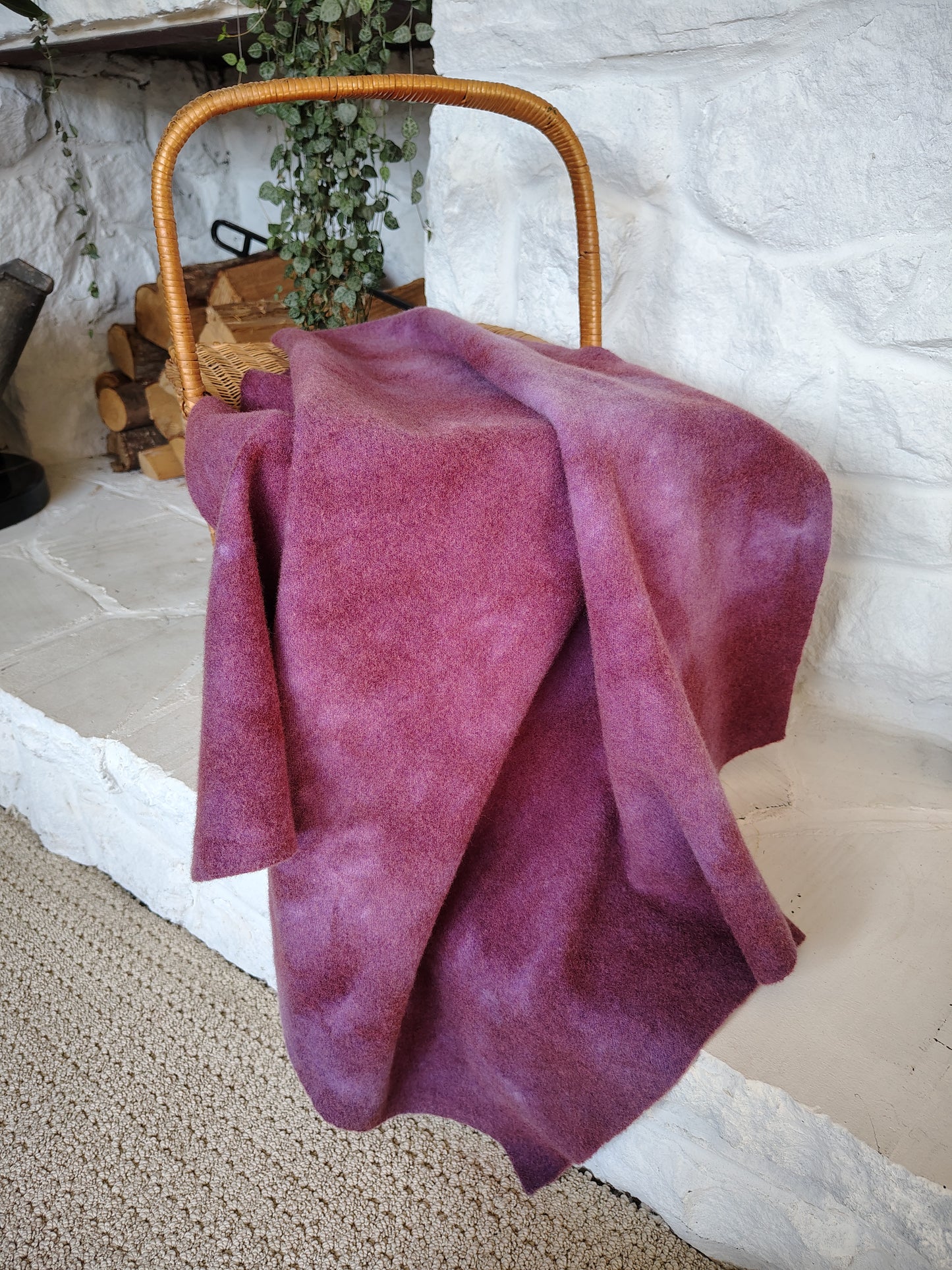 PW #7 Hand Dyed Wool