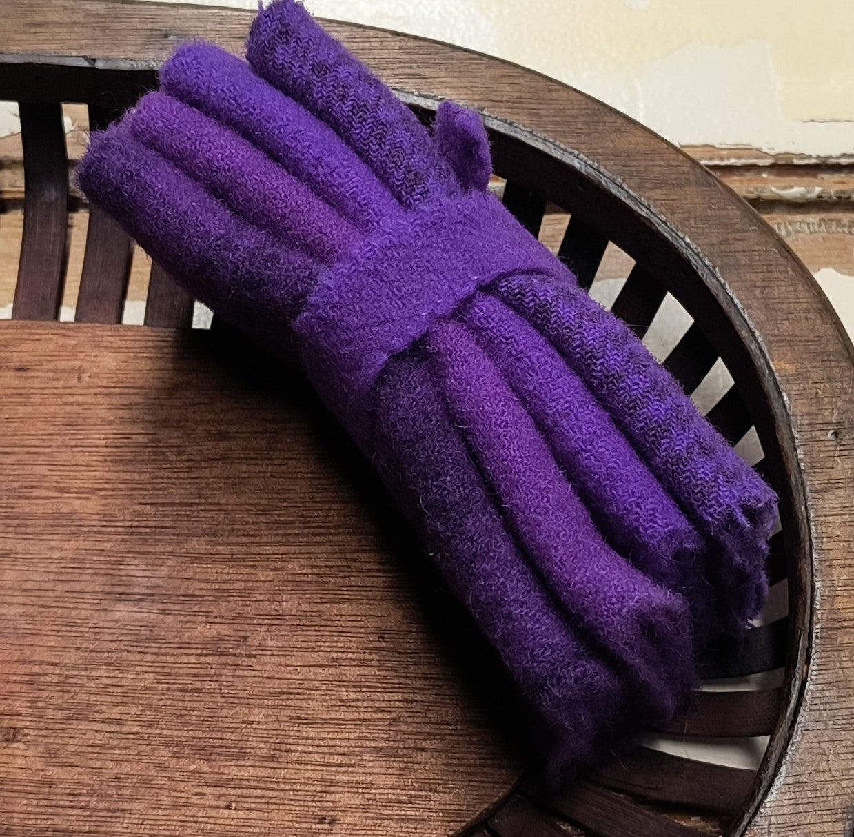 BLUE VIOLET BUNDLE Hand Dyed Wool